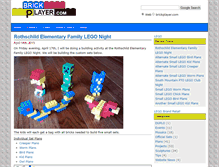 Tablet Screenshot of brickplayer.com